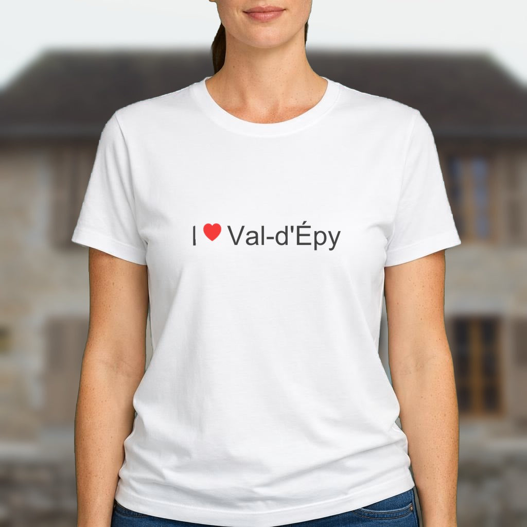 T-shirt I love val-d'épy