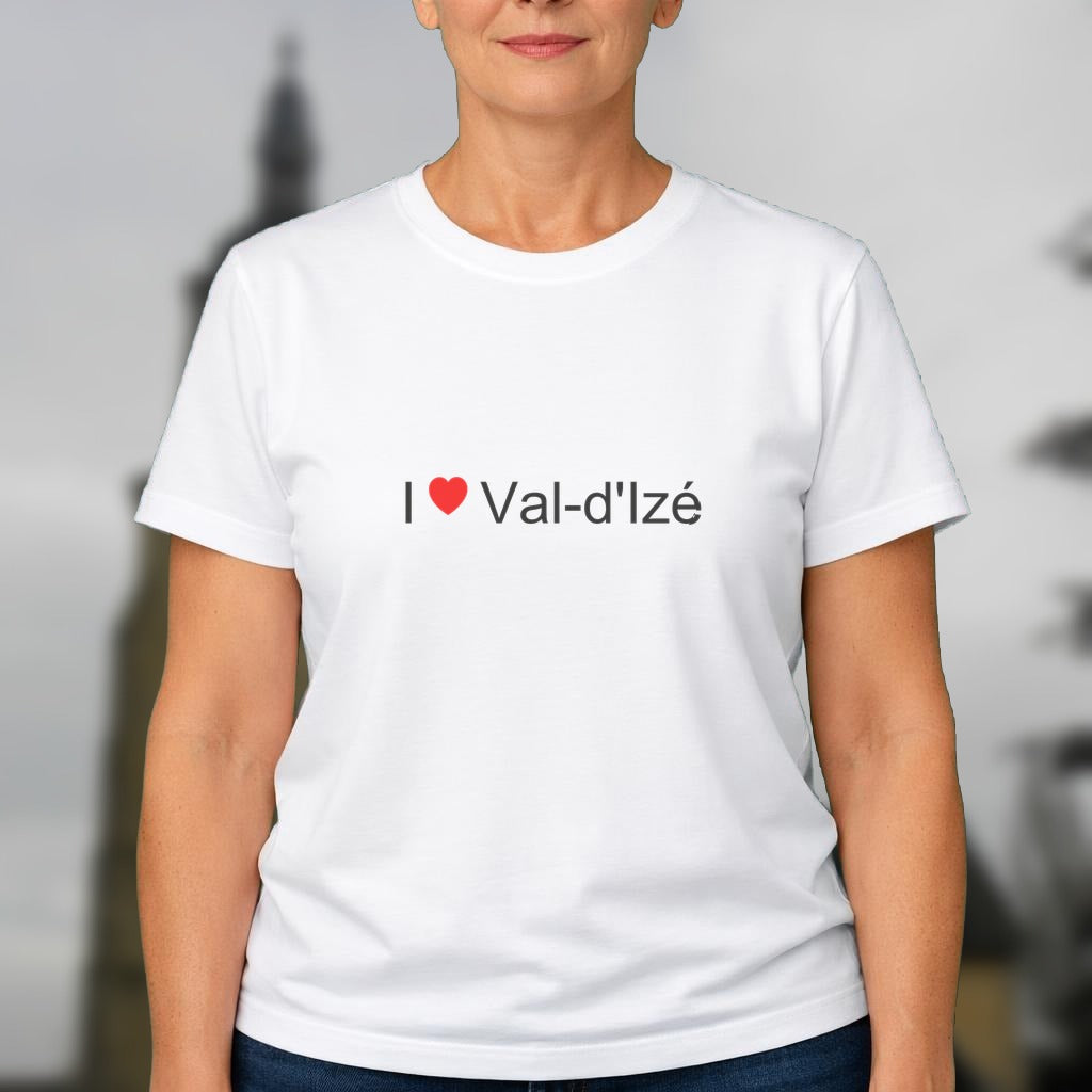 T-shirt I love val-d'izé