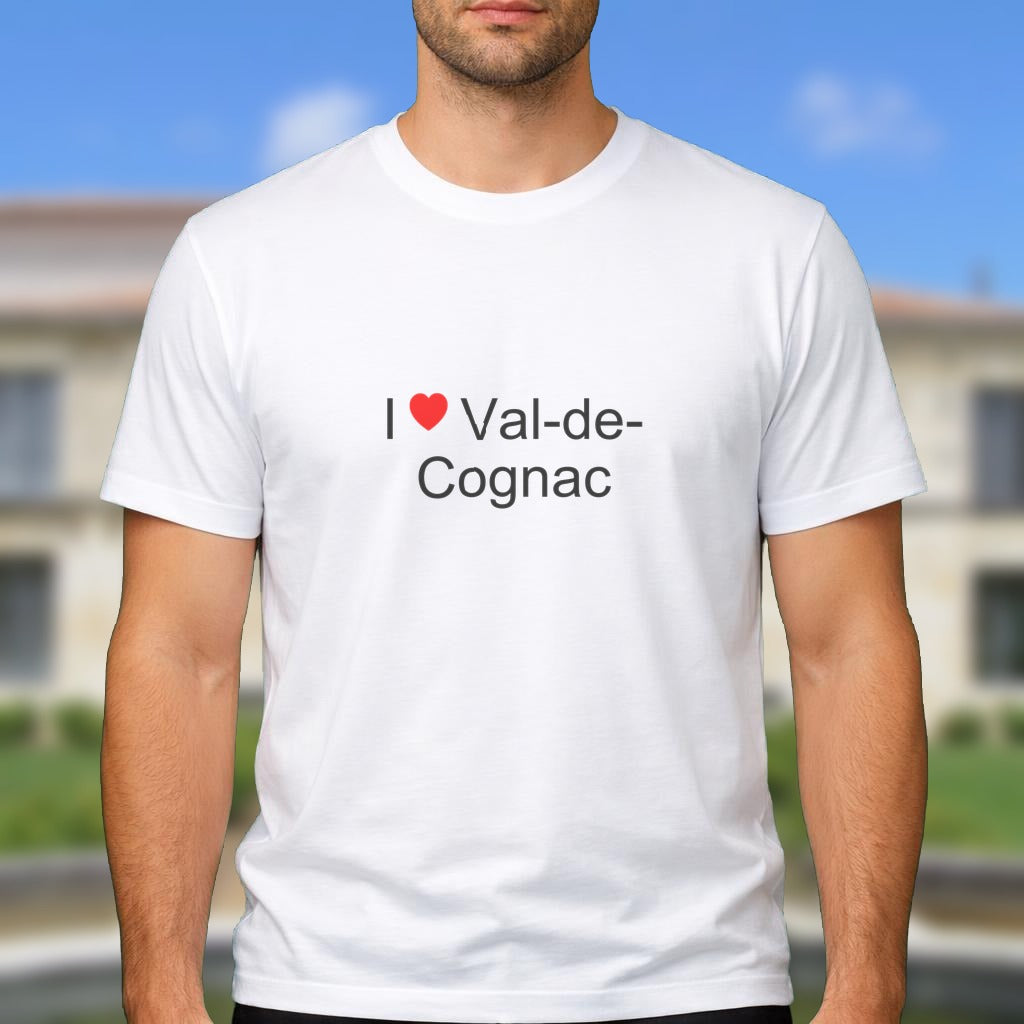 T-shirt I love val-de-cognac