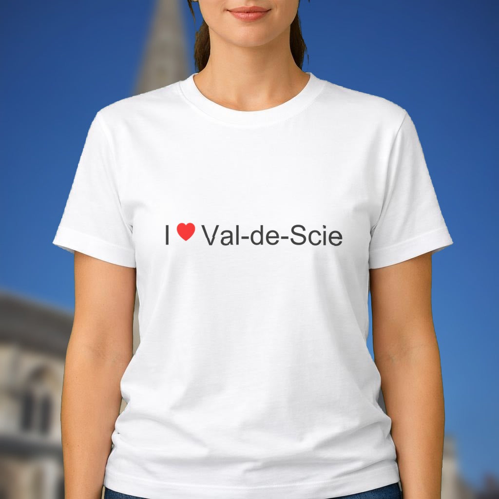 T-shirt I love val-de-scie