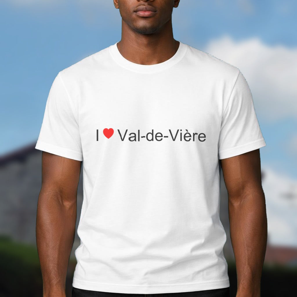 T-shirt I love val-de-vière