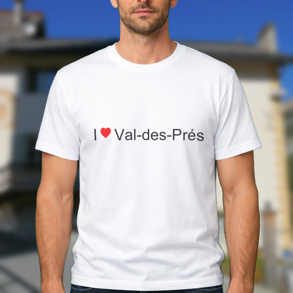 T-shirt I love val-des-prés