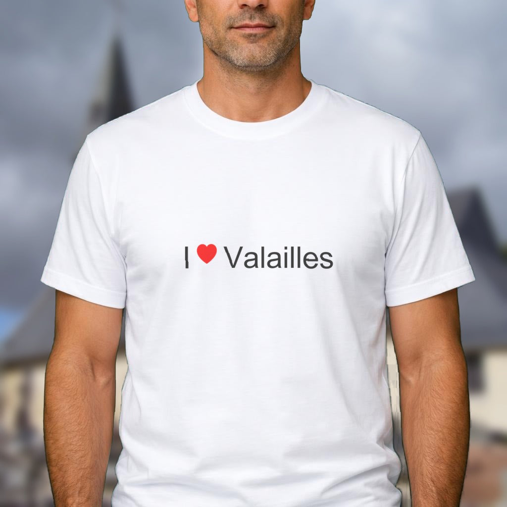 T-shirt I love valailles