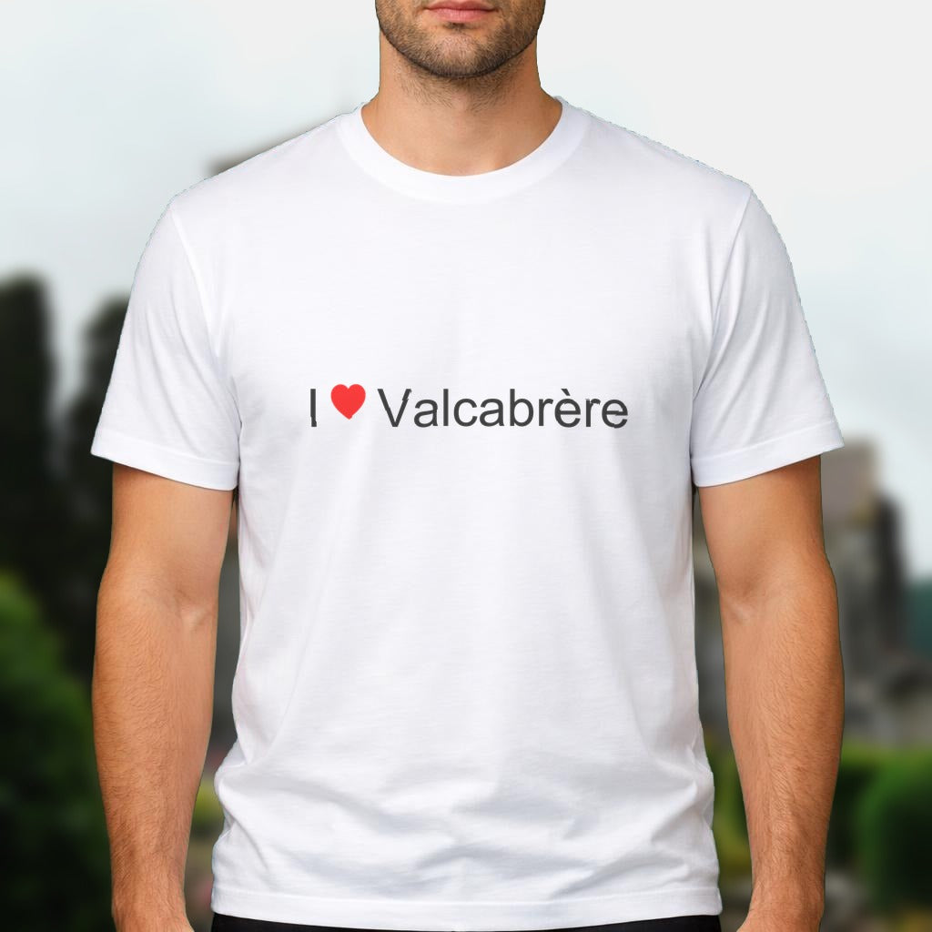 T-shirt I love valcabrère