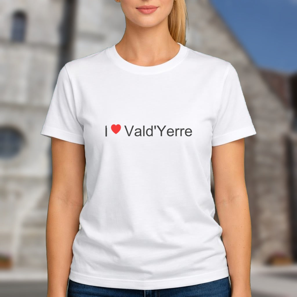 T-shirt I love vald'yerre