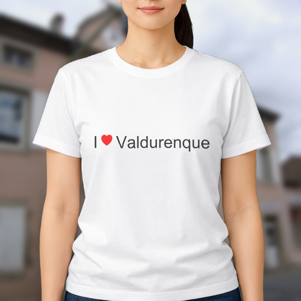 T-shirt I love valdurenque