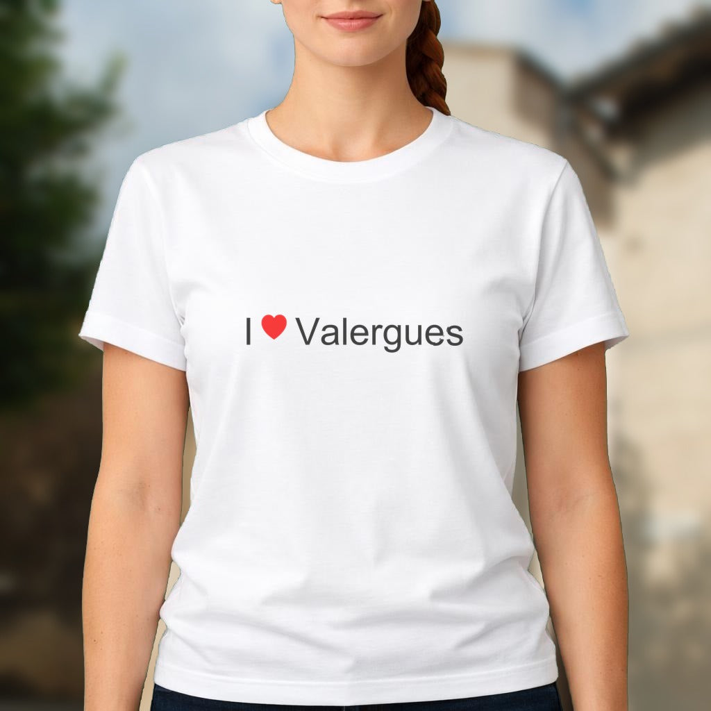T-shirt I love valergues