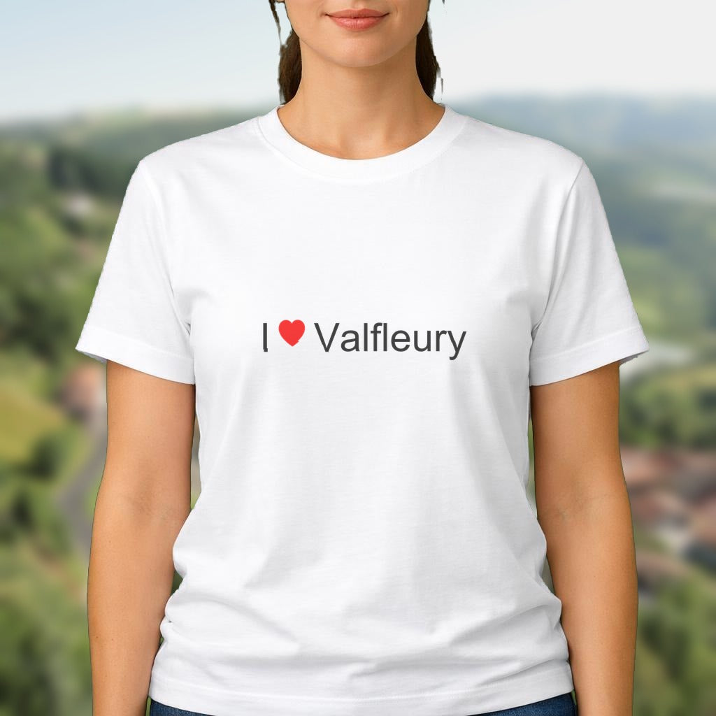 T-shirt I love valfleury