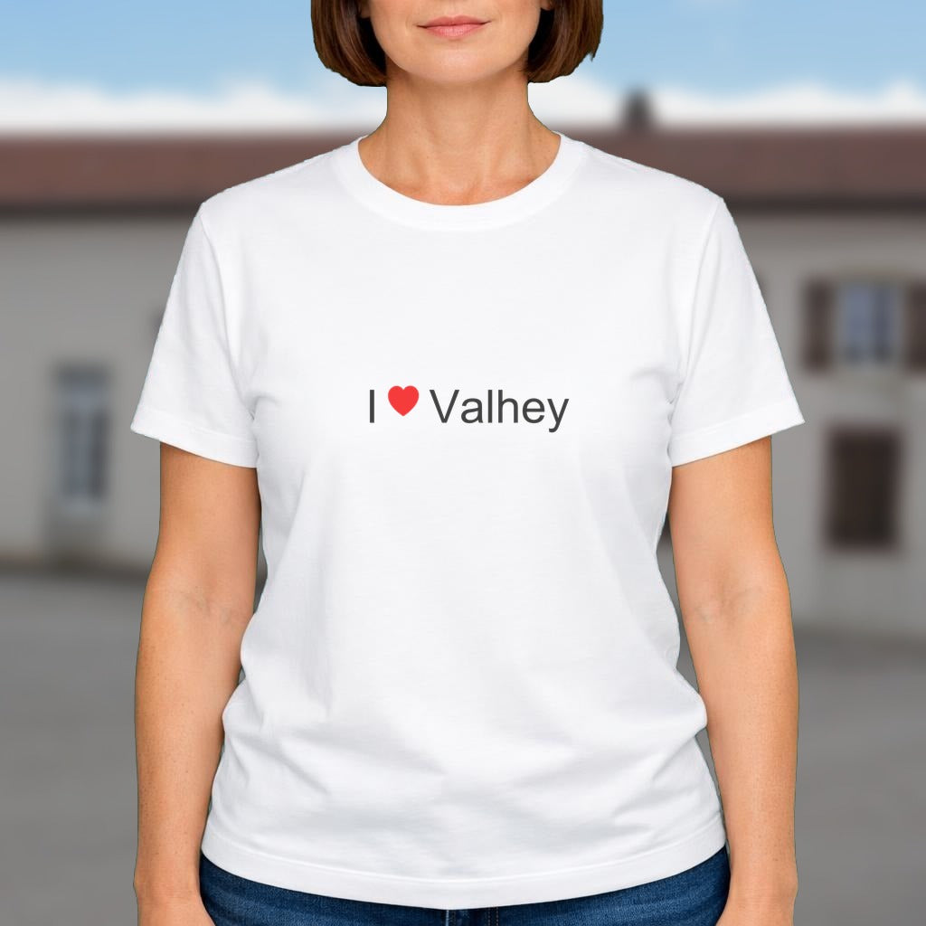 T-shirt I love valhey