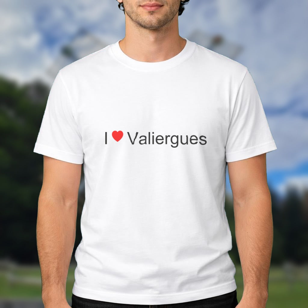 T-shirt I love valiergues