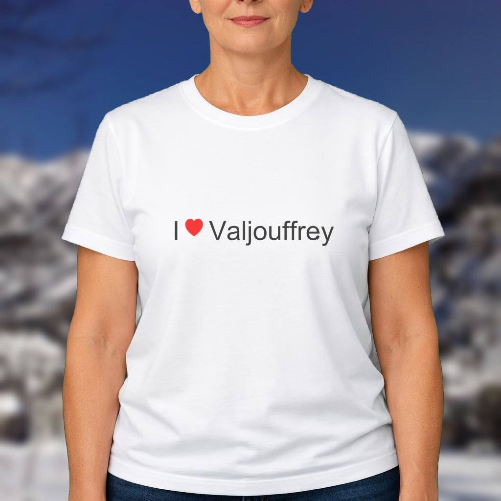 T-shirt I love valjouffrey