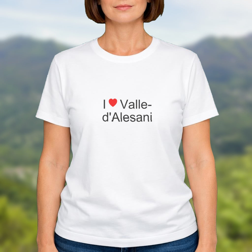 T-shirt I love valle-d'alesani