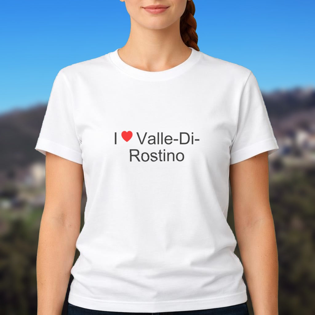 T-shirt I love valle-di-rostino