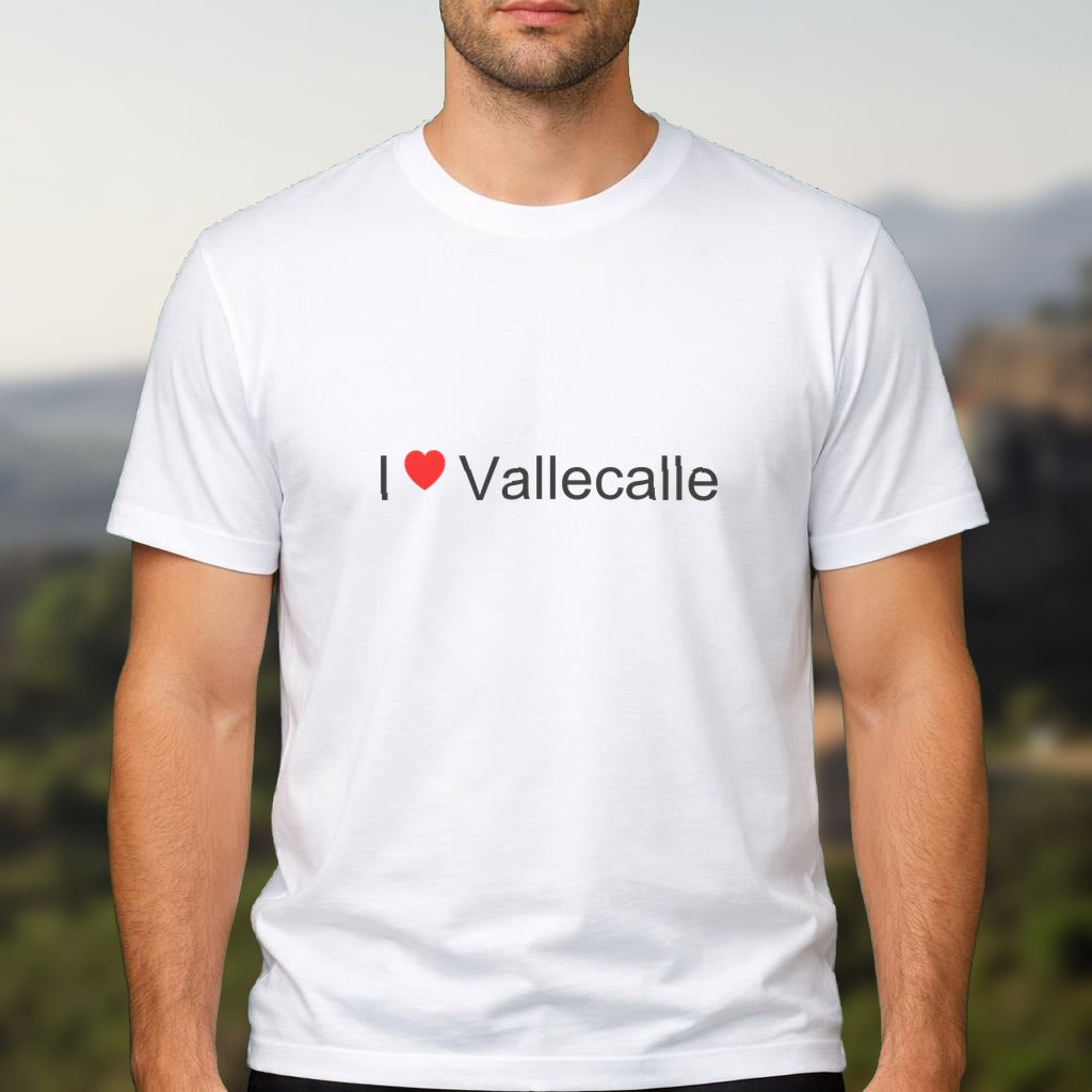 T-shirt I love vallecalle