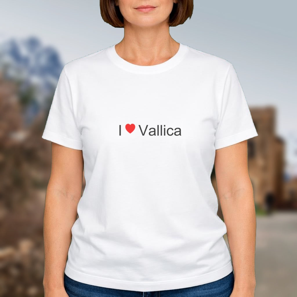 T-shirt I love vallica