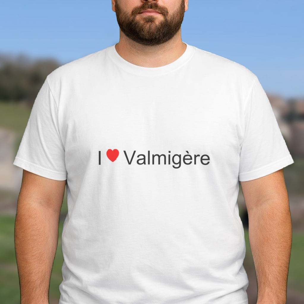 T-shirt I love valmigère