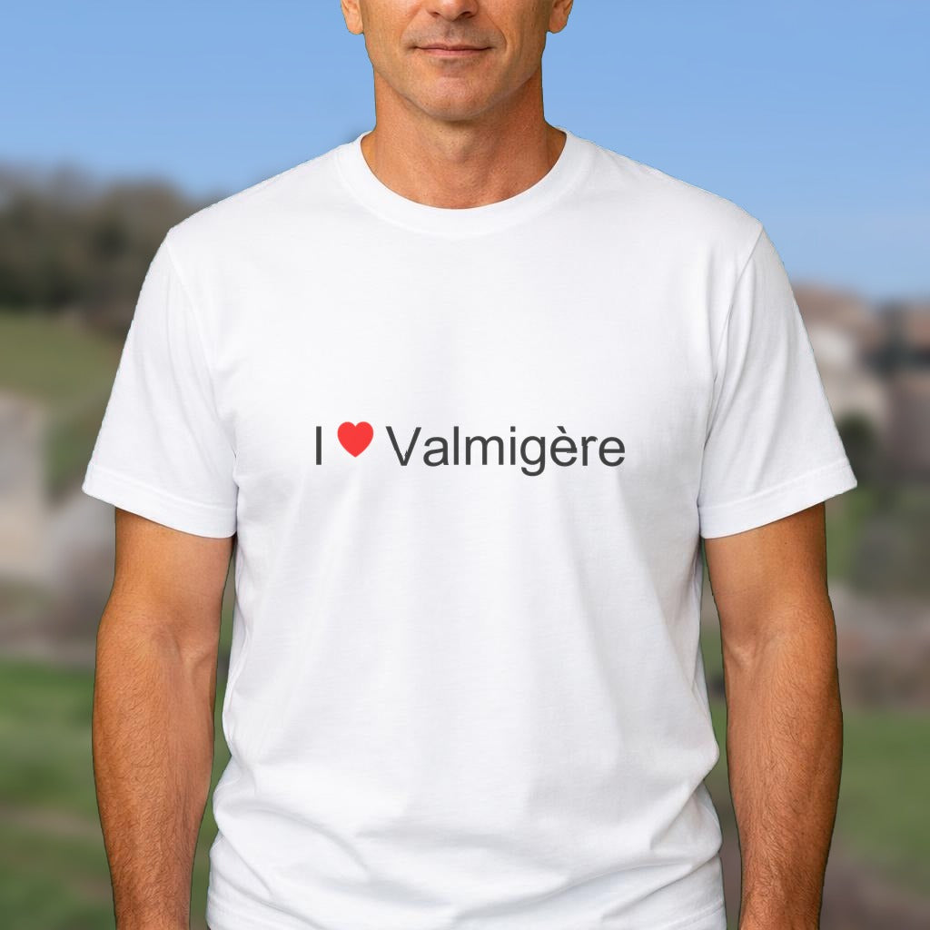 T-shirt I love valmigère