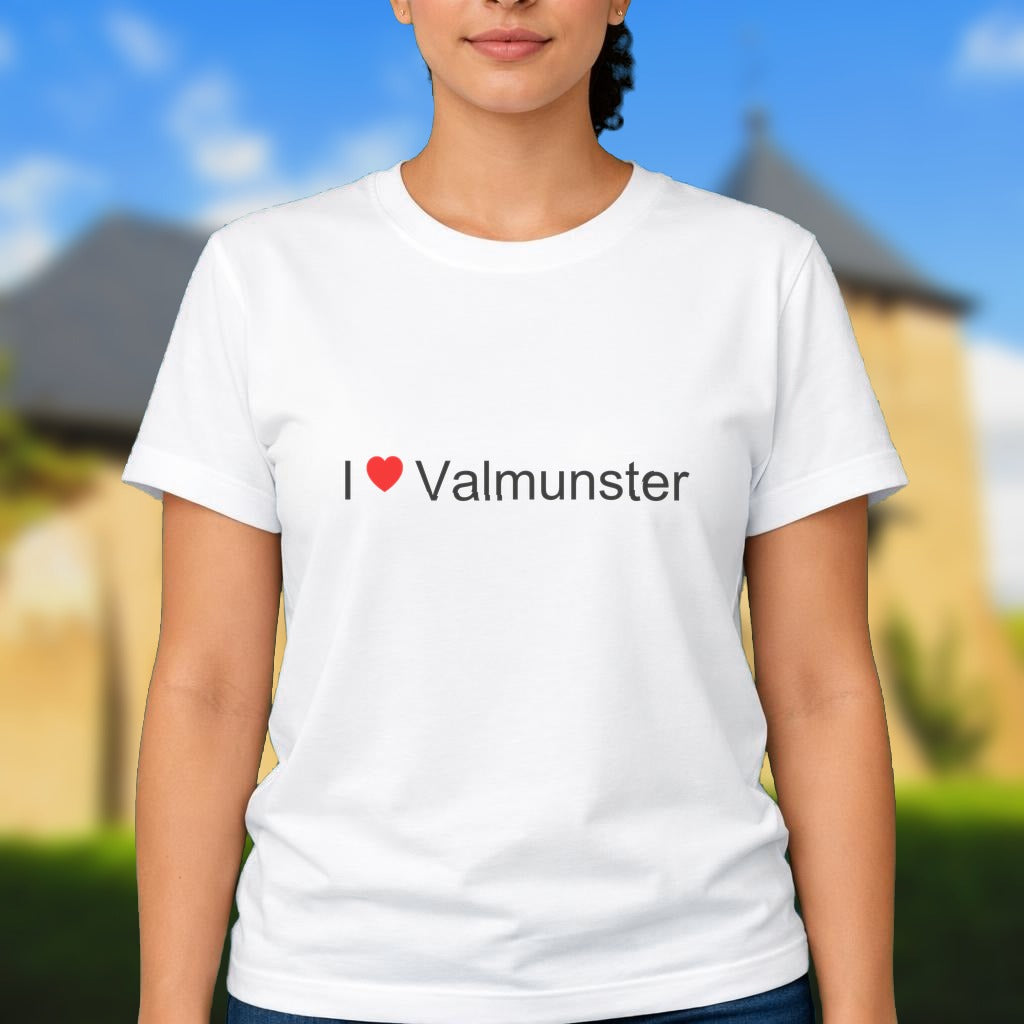 T-shirt I love valmunster