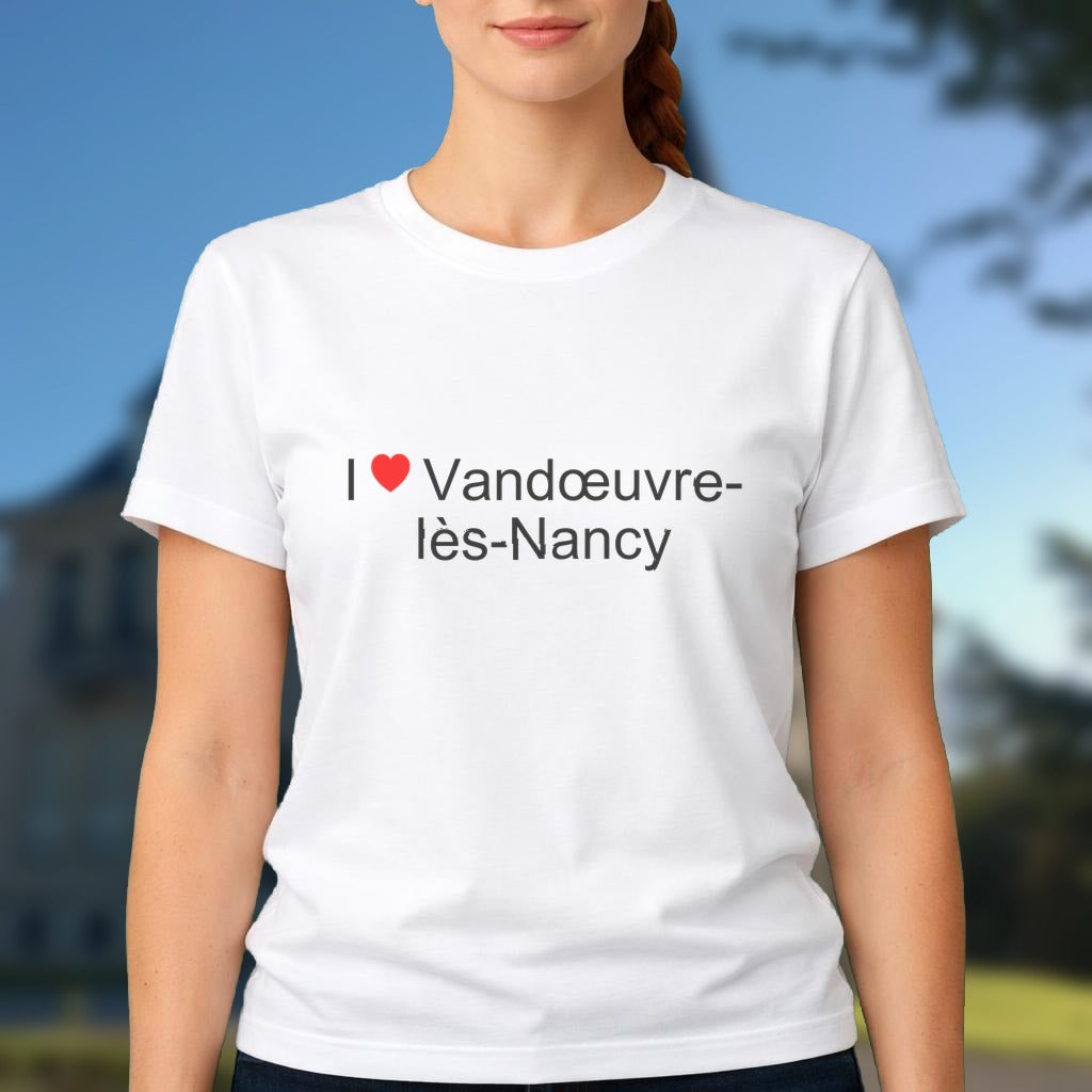 T-shirt I love vandœuvre-lès-nancy