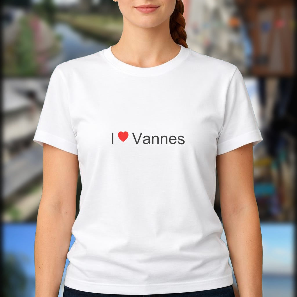 T-shirt I love vannes