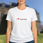 T-shirt I love vanves