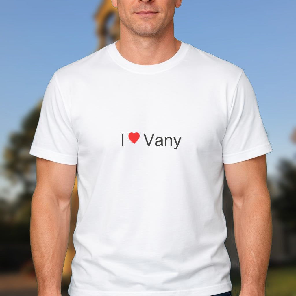 T-shirt I love vany