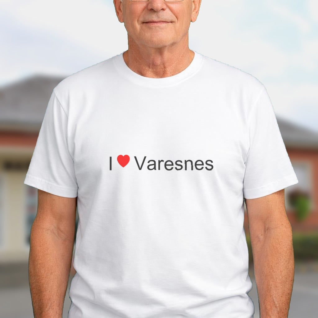 T-shirt I love varesnes