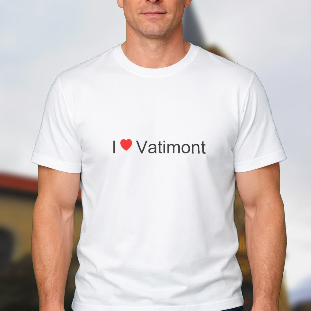 T-shirt I love vatimont
