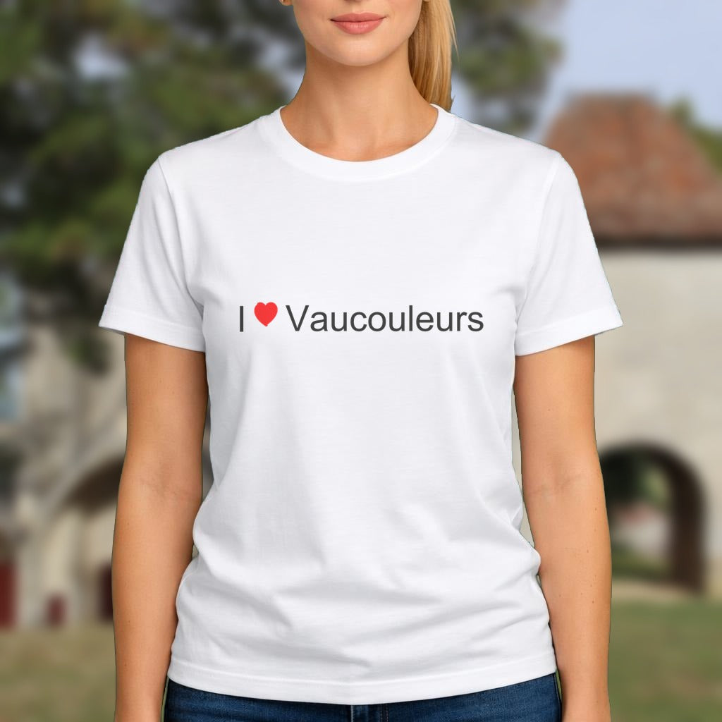 T-shirt I love vaucouleurs