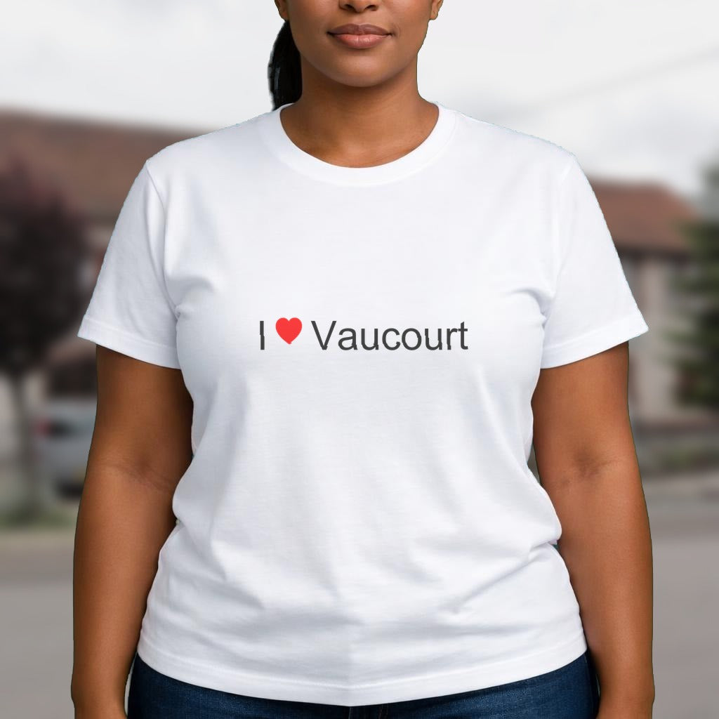 T-shirt I love vaucourt