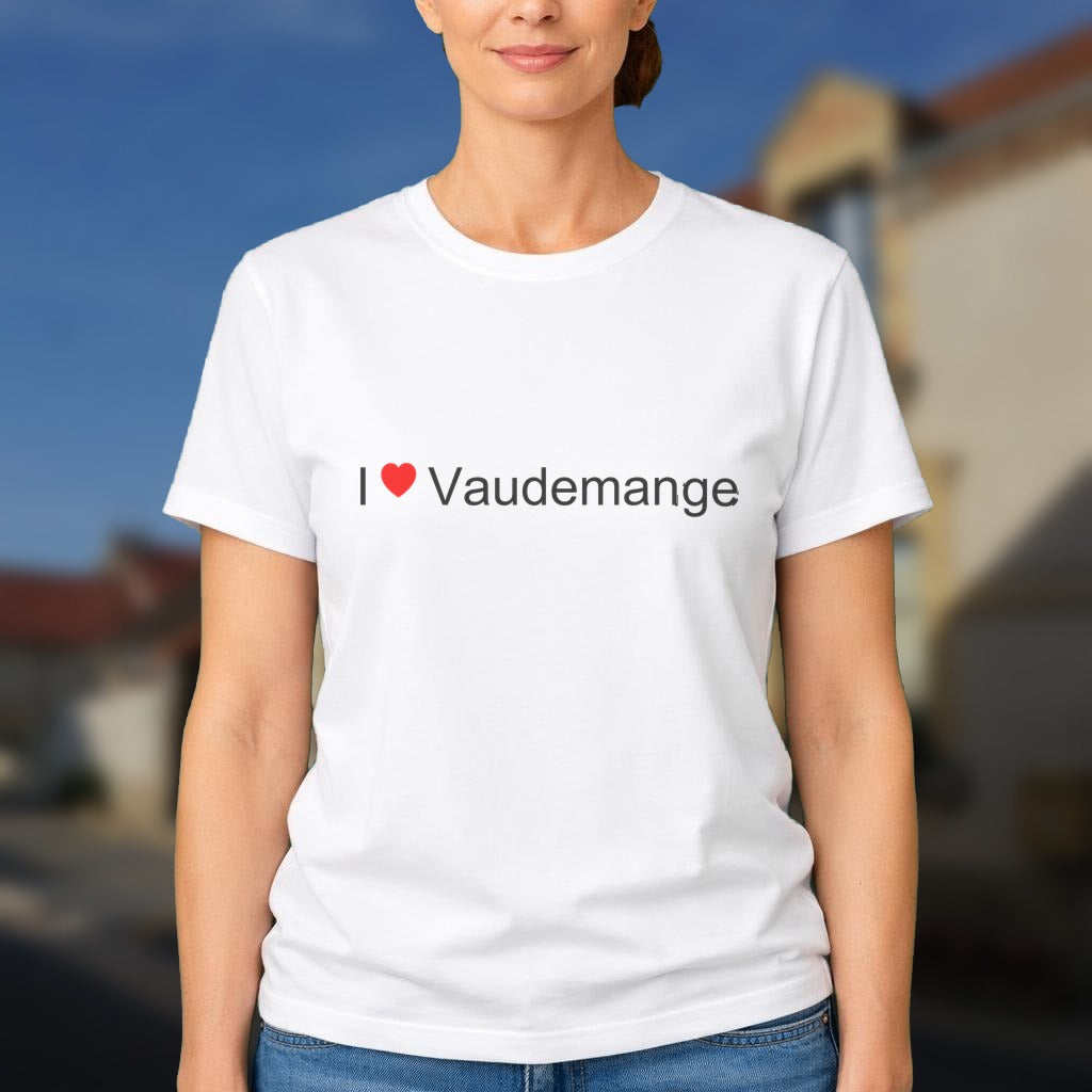 T-shirt I love vaudemange