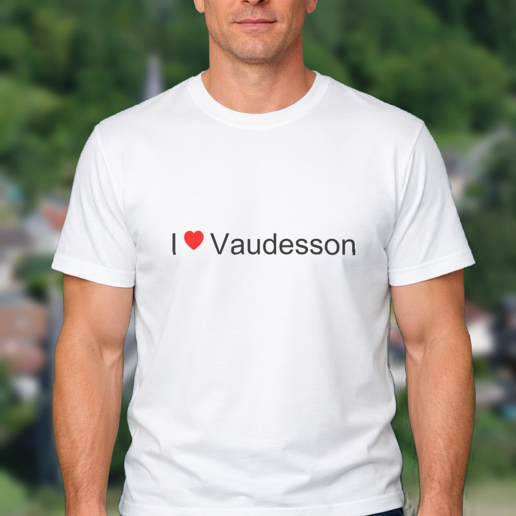 T-shirt I love vaudesson
