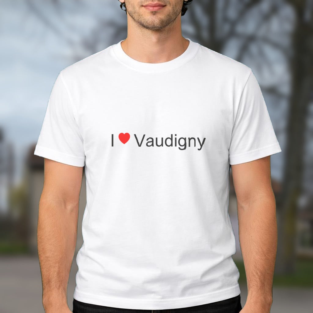 T-shirt I love vaudigny