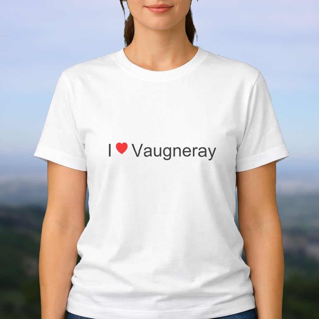 T-shirt I love vaugneray