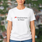 T-shirt I love vaulnaveys-le-haut