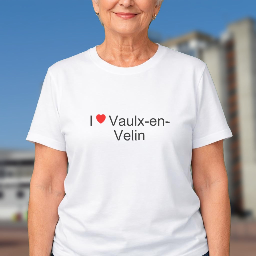 T-shirt I love vaulx-en-velin