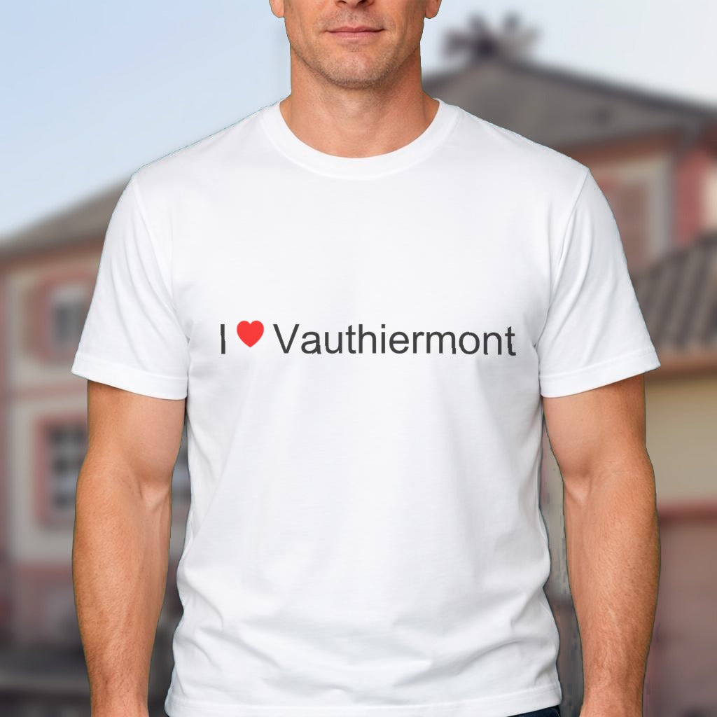 T-shirt I love vauthiermont