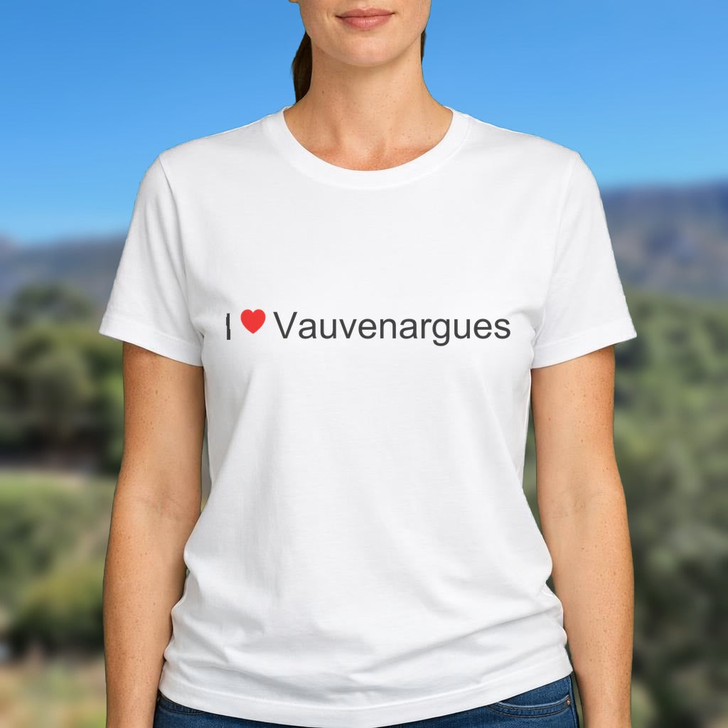 T-shirt I love vauvenargues