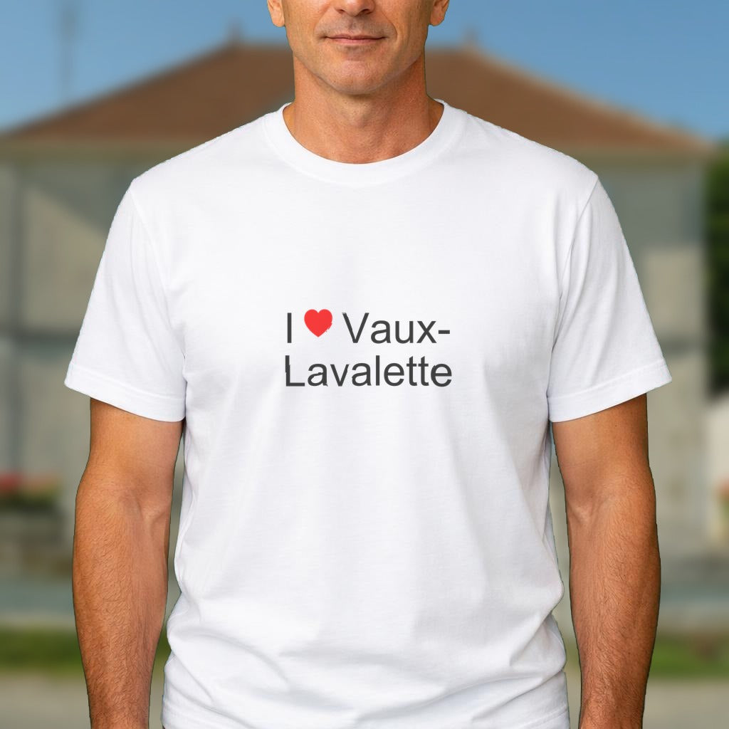 T-shirt I love vaux-lavalette