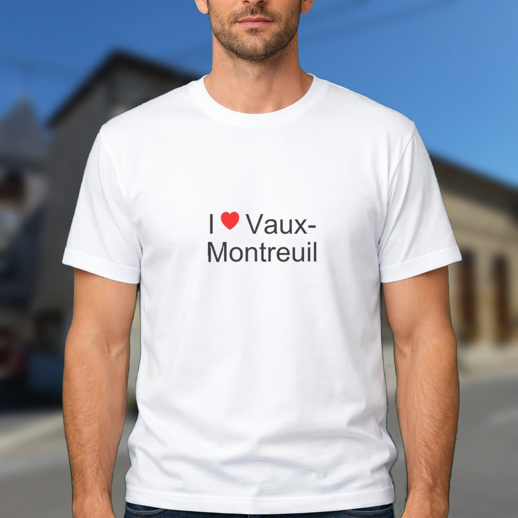 T-shirt I love vaux-montreuil