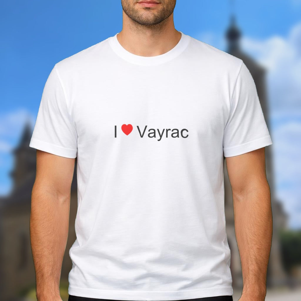 T-shirt I love vayrac