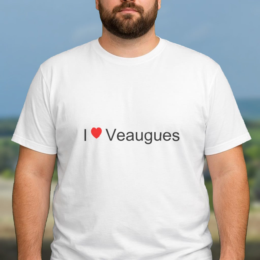 T-shirt I love veaugues