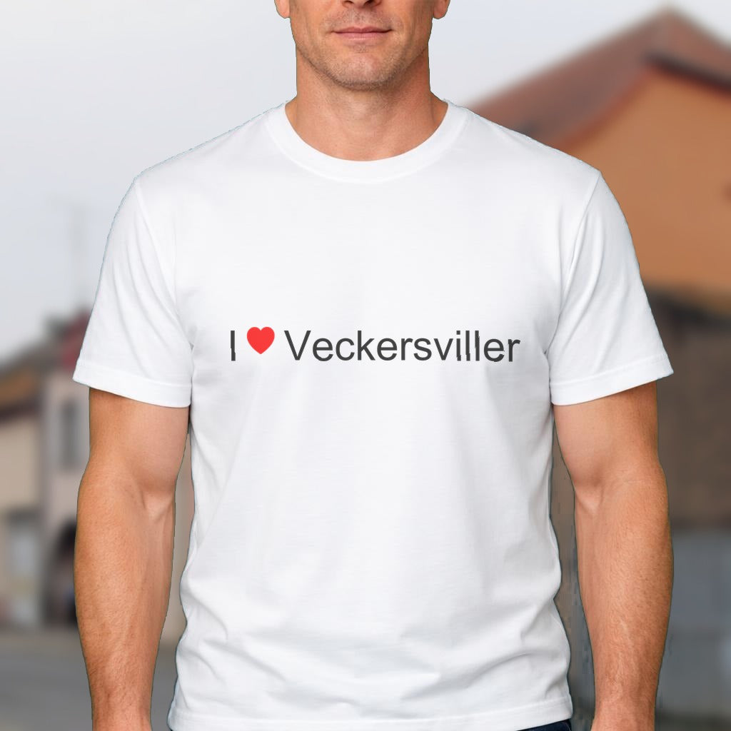 T-shirt I love veckersviller