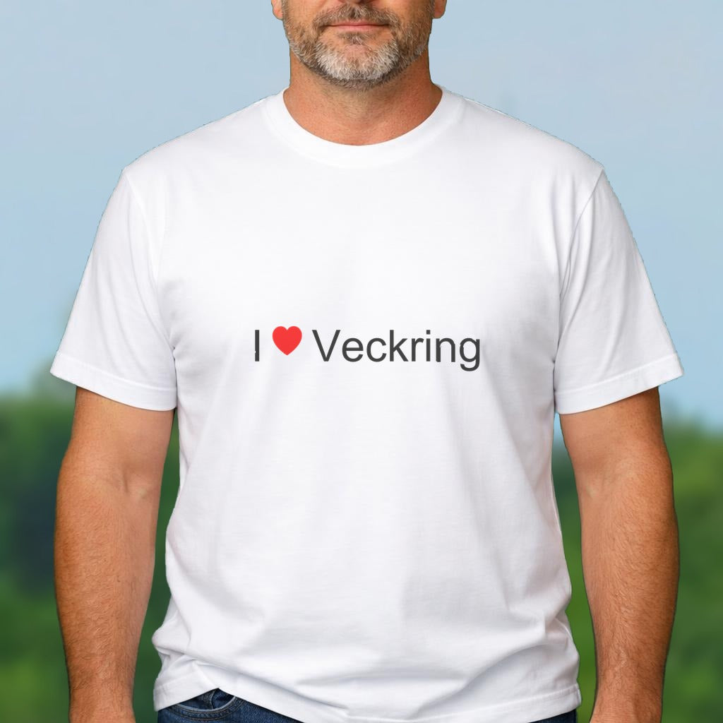 T-shirt I love veckring