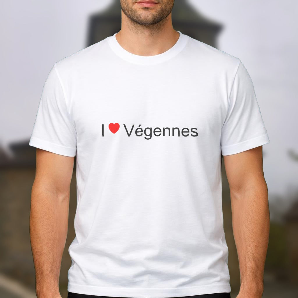 T-shirt I love végennes