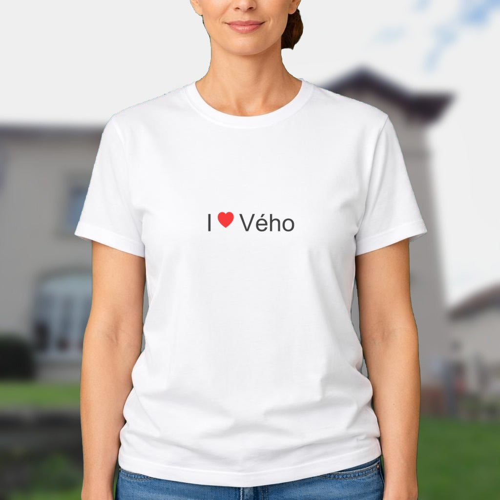 T-shirt I love vého