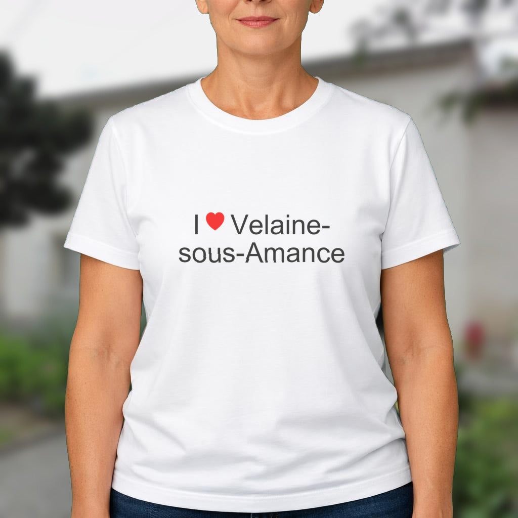 T-shirt I love velaine-sous-amance