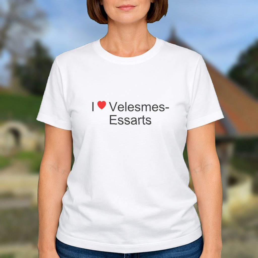 T-shirt I love velesmes-essarts