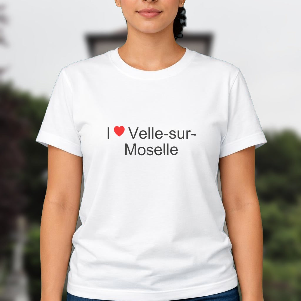 T-shirt I love velle-sur-moselle
