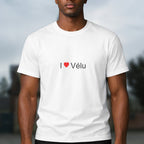 T-shirt I love vélu